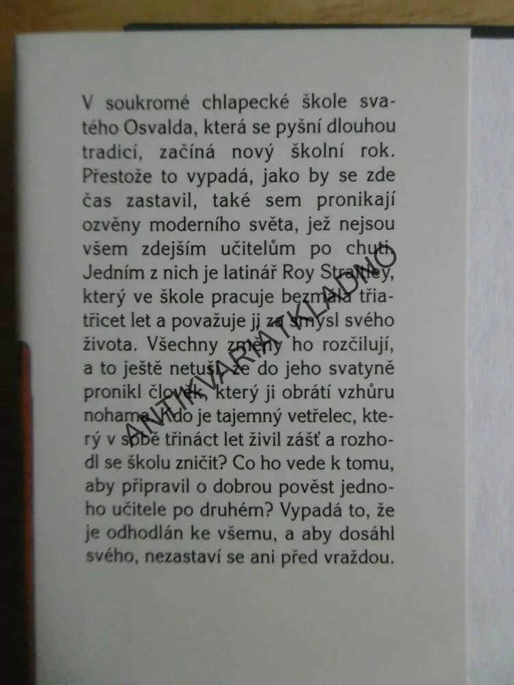 GENTLEMANI A HRÁČI, JOANNE HARRISOVÁ, **an