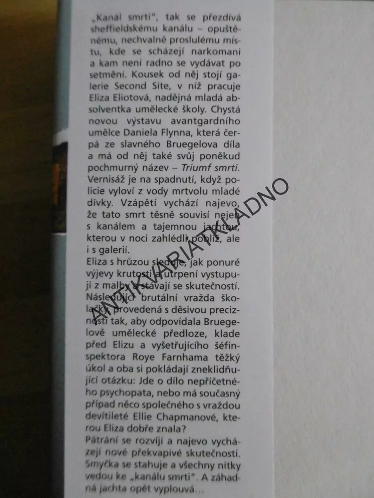 CHMURNÉ VODY, DANUTA REAHOVÁ, **an