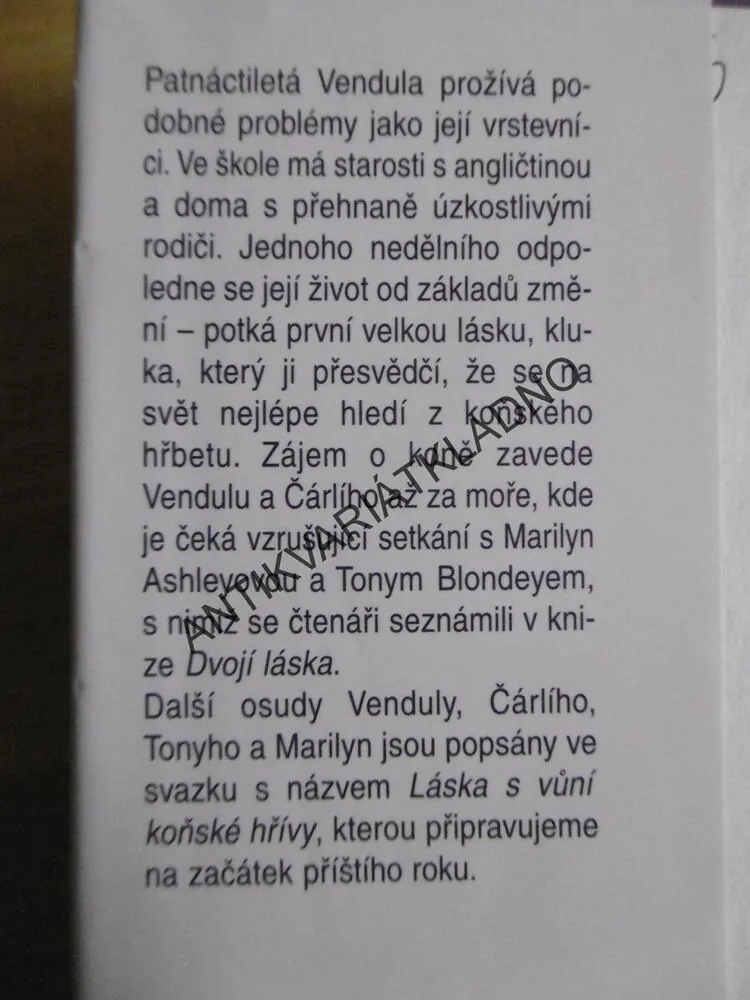 LÁSKA S VŮNÍ TYMIÁNU, AIDA BRUMOVSKÁ, **an