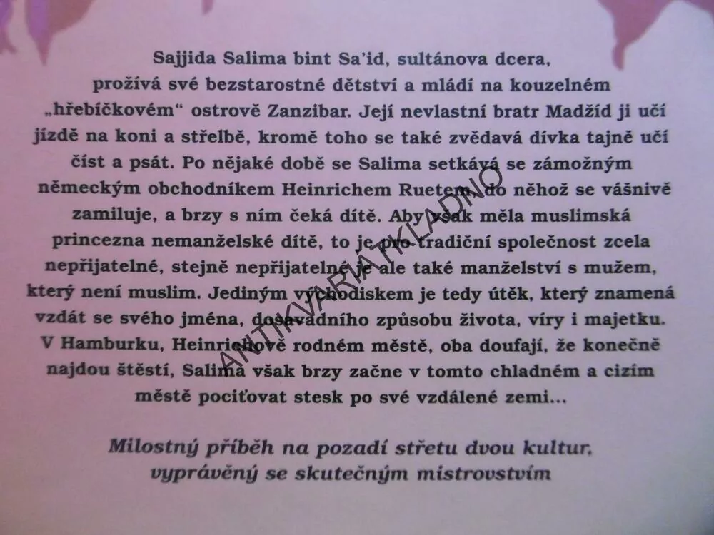 HVĚZDY NAD ZANZIBAREM, NICOLE C.VOSSELER, **an