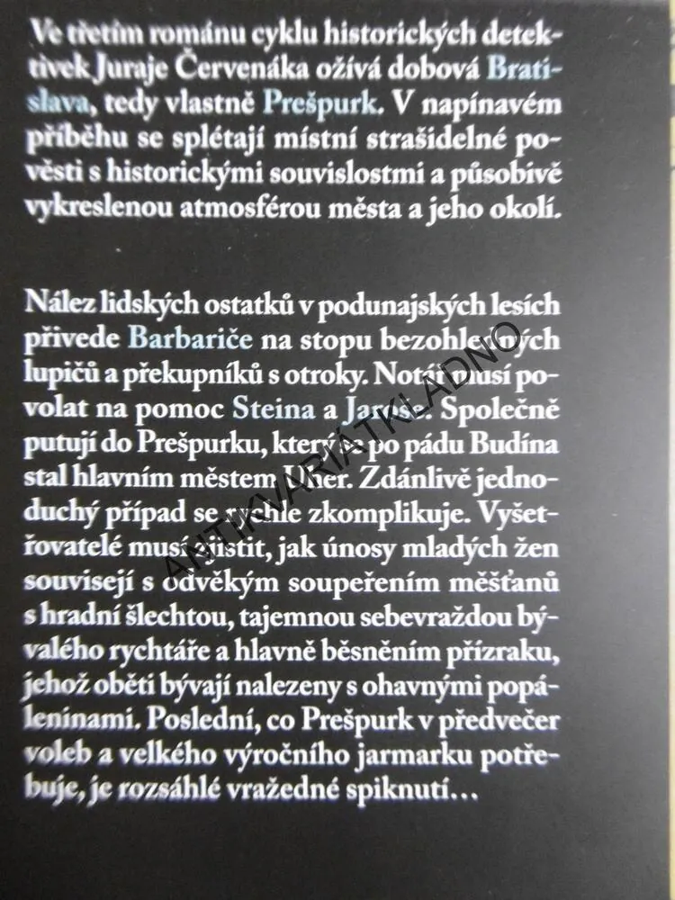 OHNIVÉ ZNAMENÍ, JURAJ ČERVENÁK, **an