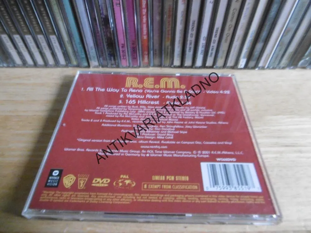 R. E. M., ALL THE WAY TO RENO, CD HUDBA