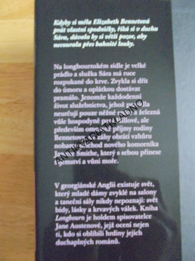 LONGBOURN, PÝCHA A PŘEDSUDEK, JO BAKEROVÁ
