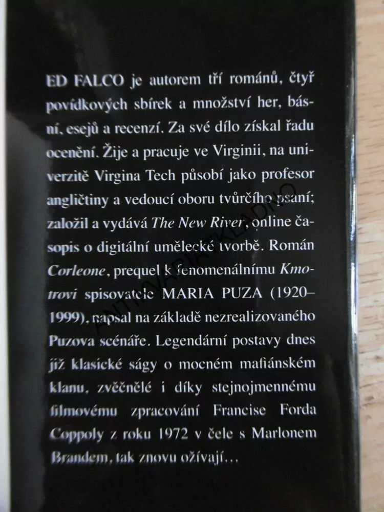 CORLEONE, MARIO PUZO, ED FALCO, **an