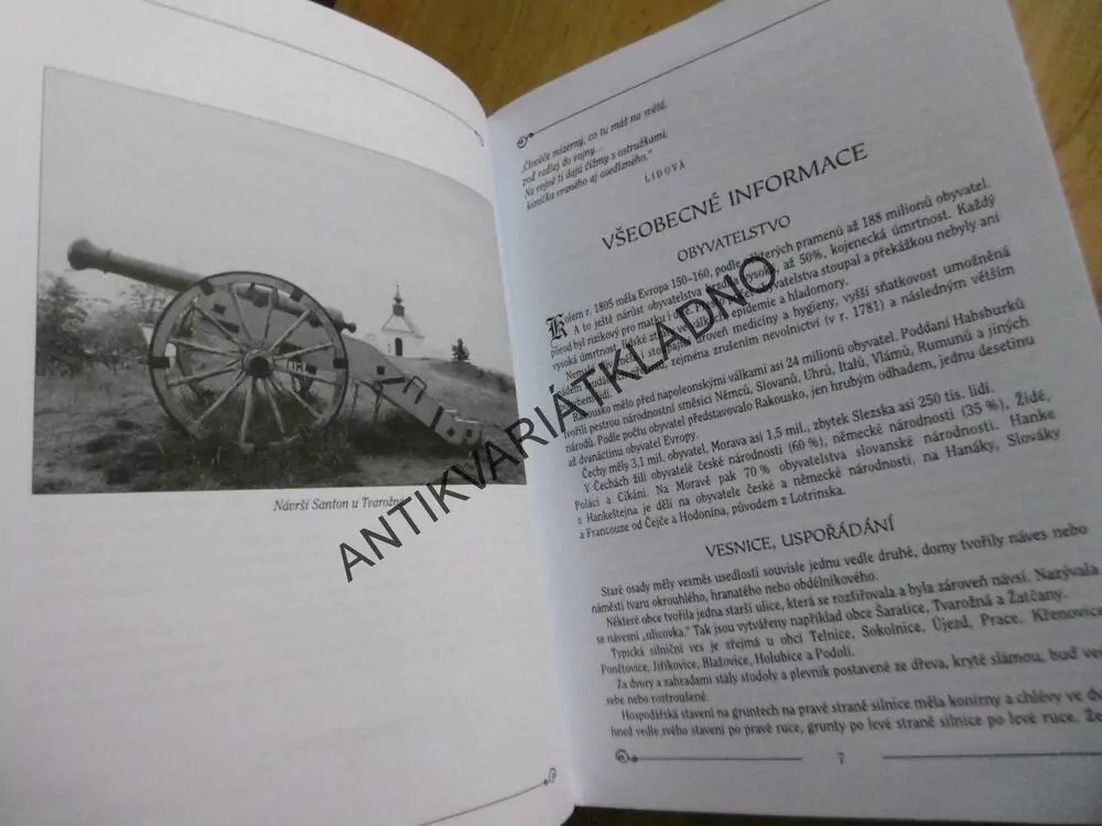 BITVA U SLAVKOVA A MORAVA V LETECH 1805-1806, **an