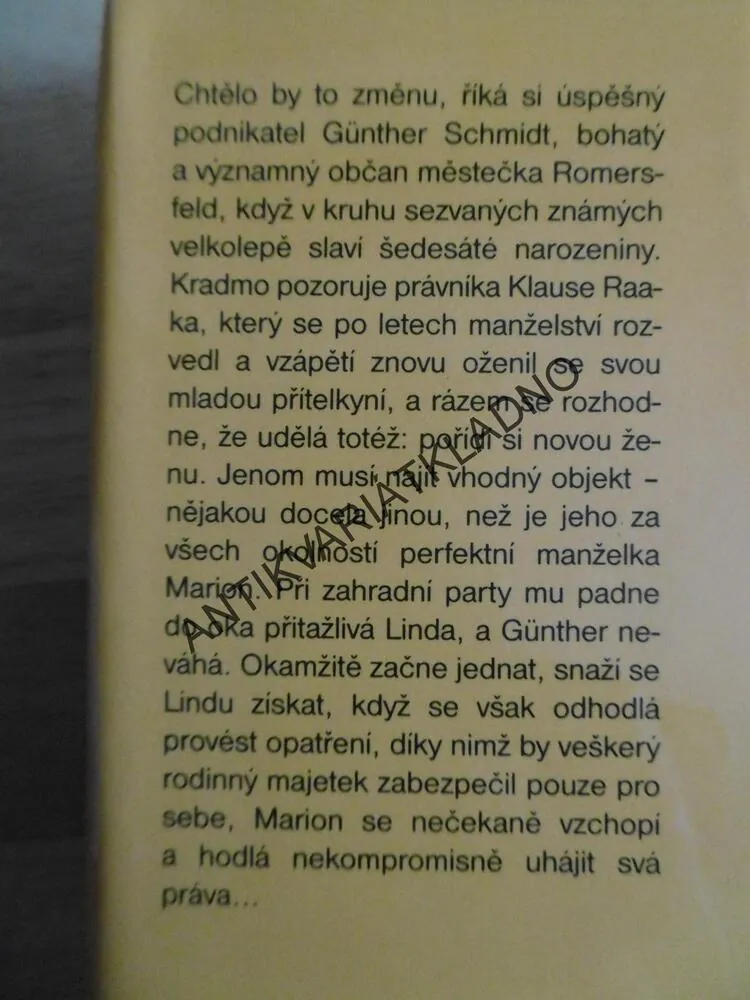 PŘÍLIŠ MNOHO MUŽNOSTI, GABY HAUPTMANNOVÁ, **an