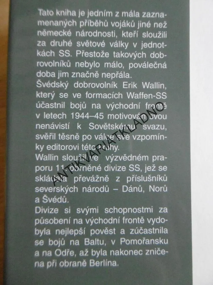 ZA SOUMRAKU BOHŮ, THOROLF HILLBLAD, **an