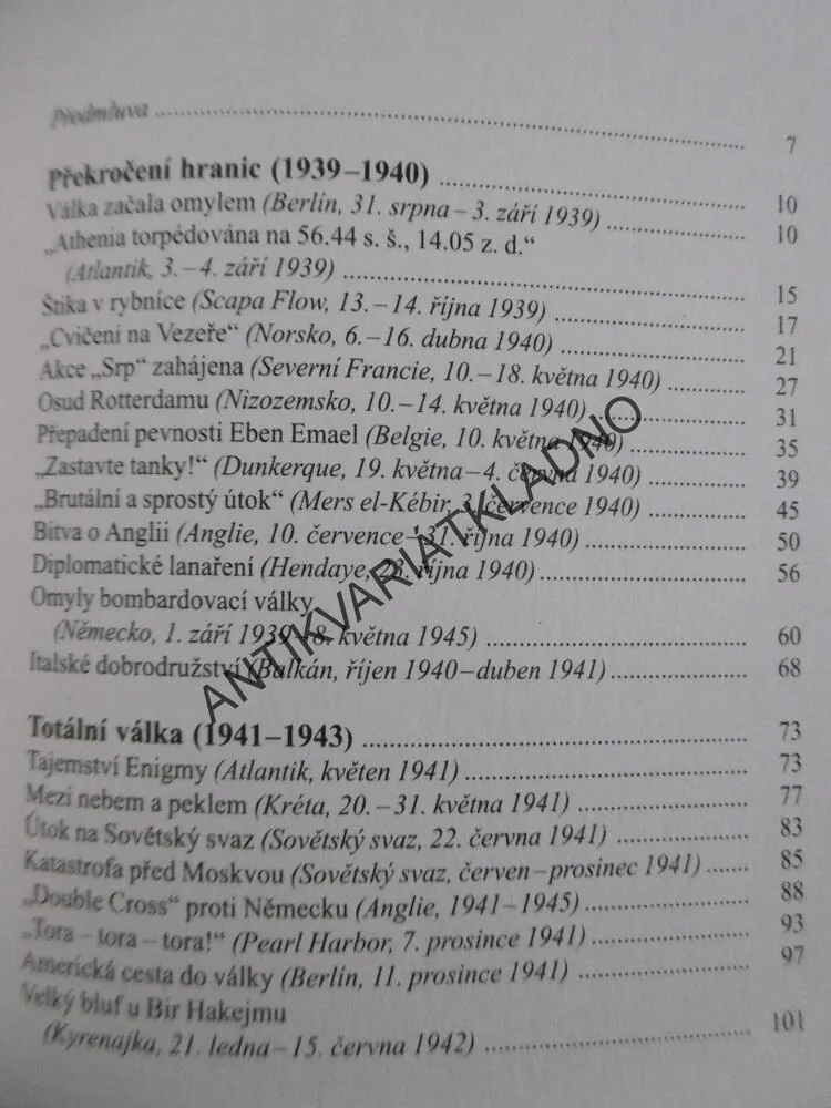 OSUDOVÉ OMYLY DRUHÉ SVĚTOVÉ VÁLKY, HANS-DIETER OTTO, **an