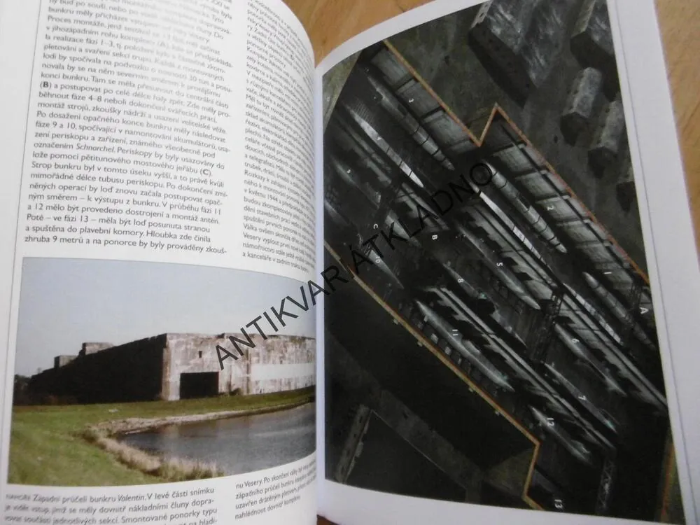 NĚMECKÉ PONORKOVÉ ZÁKLADNY A BUNKRY V LETECH 1941-45, **an