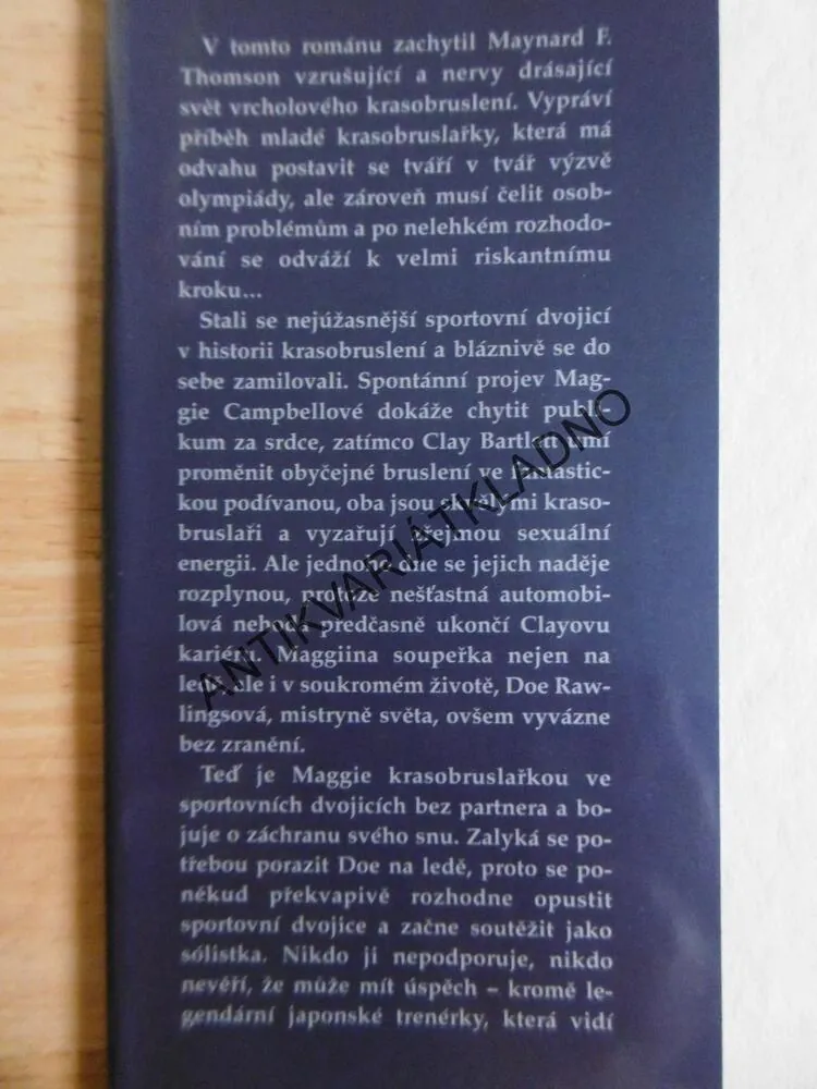 ZLATÝ SEN, MAYNARD F. THOMSON, **an