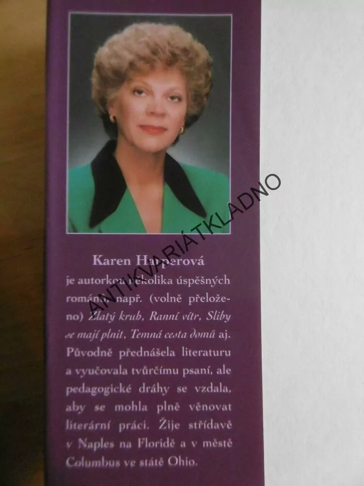 ČERNÁ ORCHIDEJ, KAREN HARPEROVÁ, **an