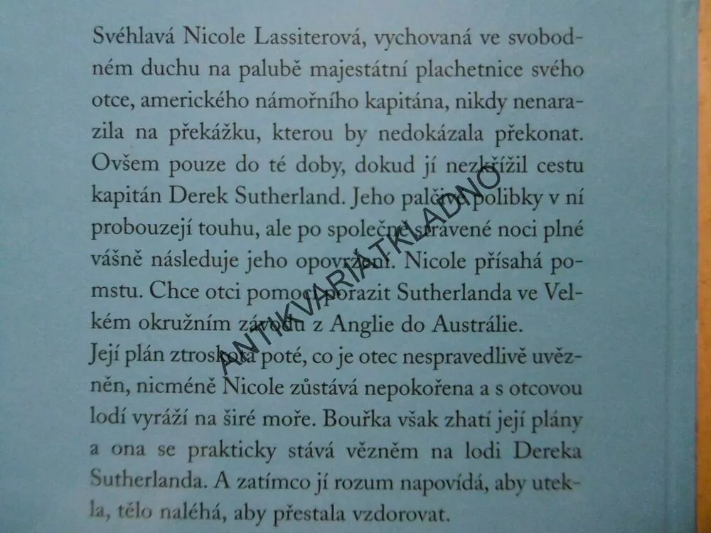KAPITÁN ROZKOŠÍ, KRESLEY COLEOVÁ, **an