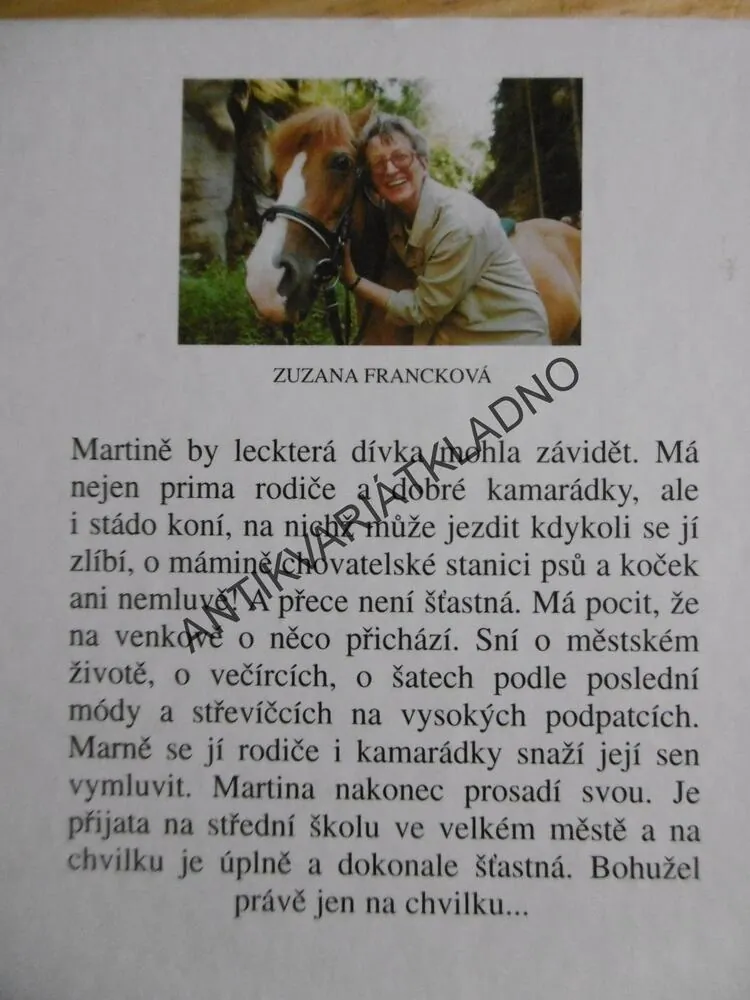 MARTINA, ZUZANA FRANCKOVÁ, **an