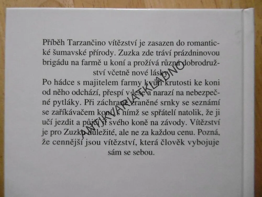 TARZANČINO VÍTĚZSTVÍ, JANA OTTOVÁ, **an