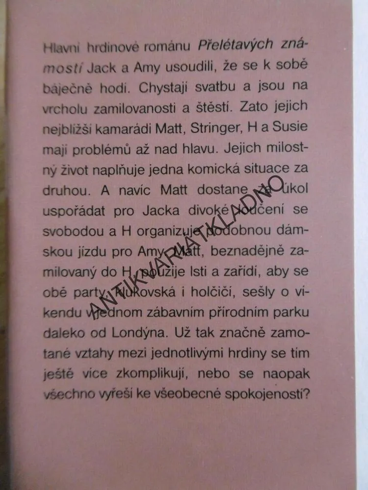 ŽIVOT VE DVOU, JOSIE LLOYDOVÁ, EMLYN REES, **an