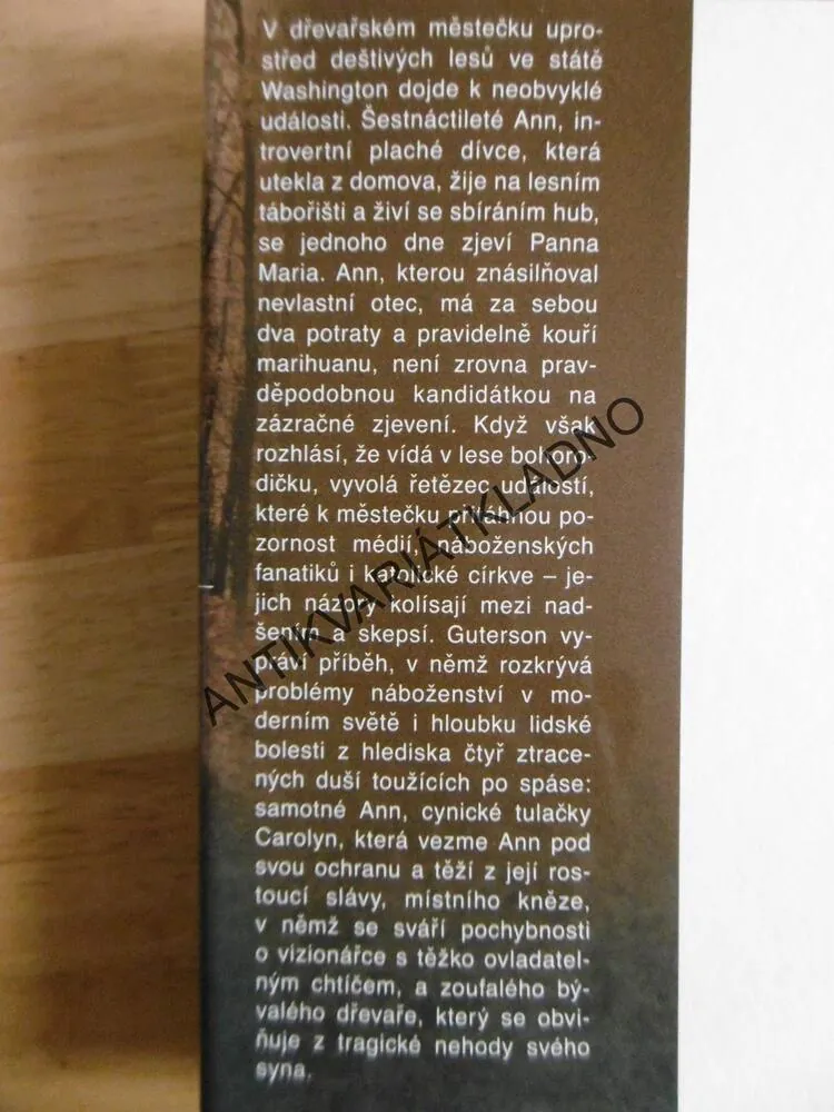 PANNA MARIA Z LESŮ, DAVID GUTERSON, **an