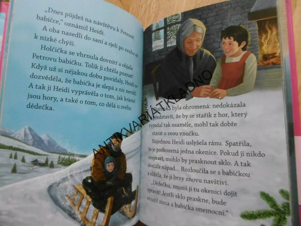 HEIDI, DĚVČÁTKO Z HOR, JOHANNA SPYRIOVÁ, **an