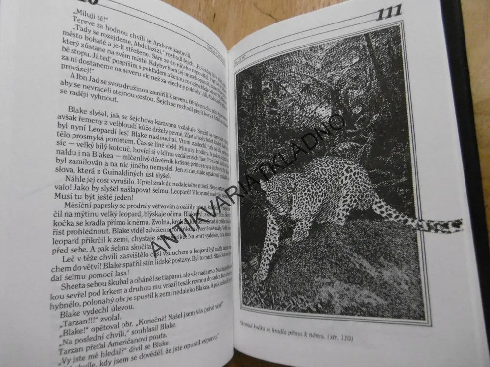 TARZAN, KRÁL DŽUNGLE, EDGAR RICE BURROUGHS, **an