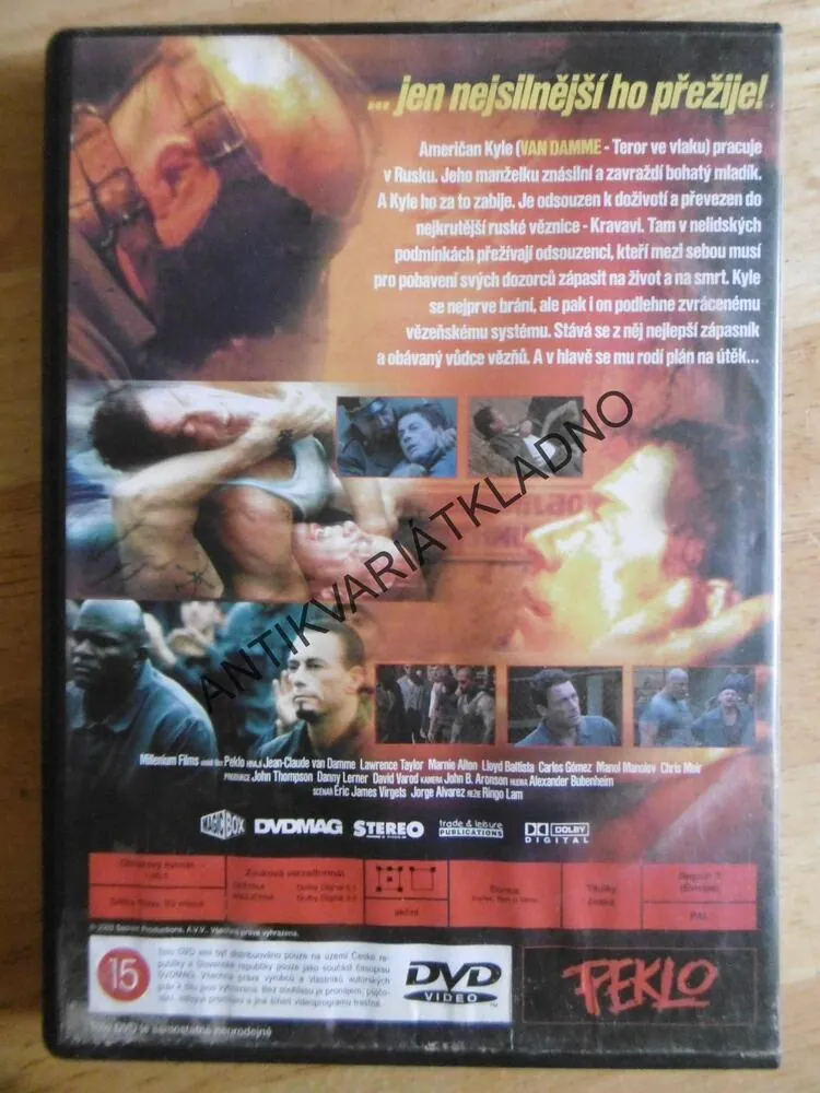 PEKLO, VAN DAMME, DVD FILM