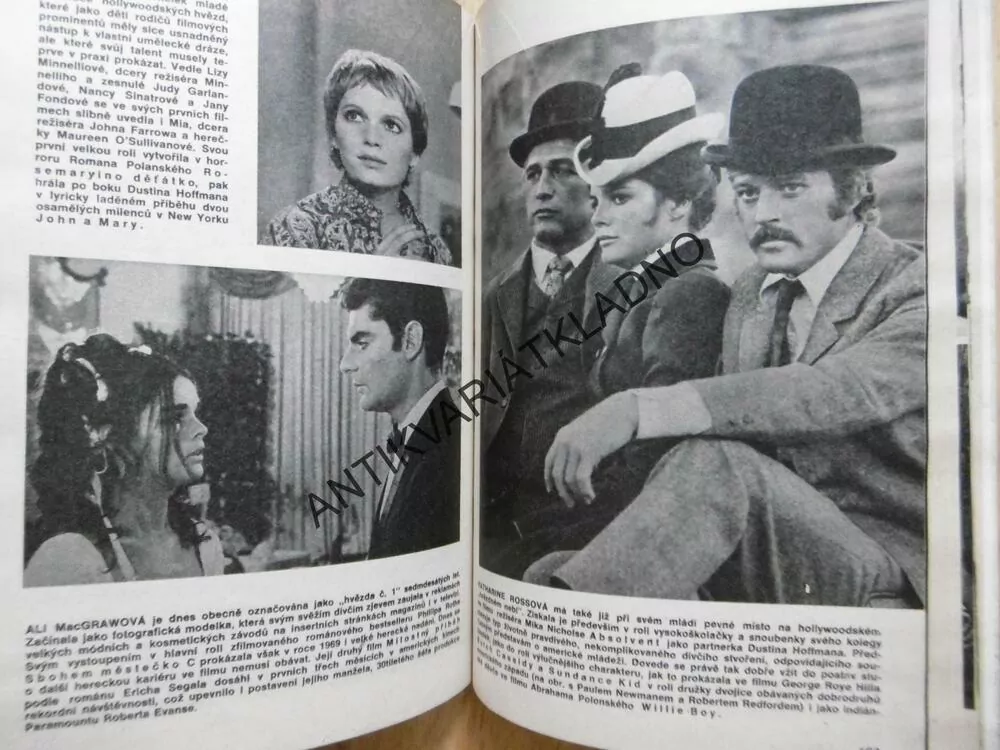 FILMOVÝ MAGAZÍN 1971/1972, JANA BREJCHOVÁ