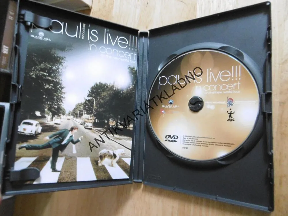 PAUL MCCARTNEY LIVE, CONCERT, WORLD TOUR, DVD FILM