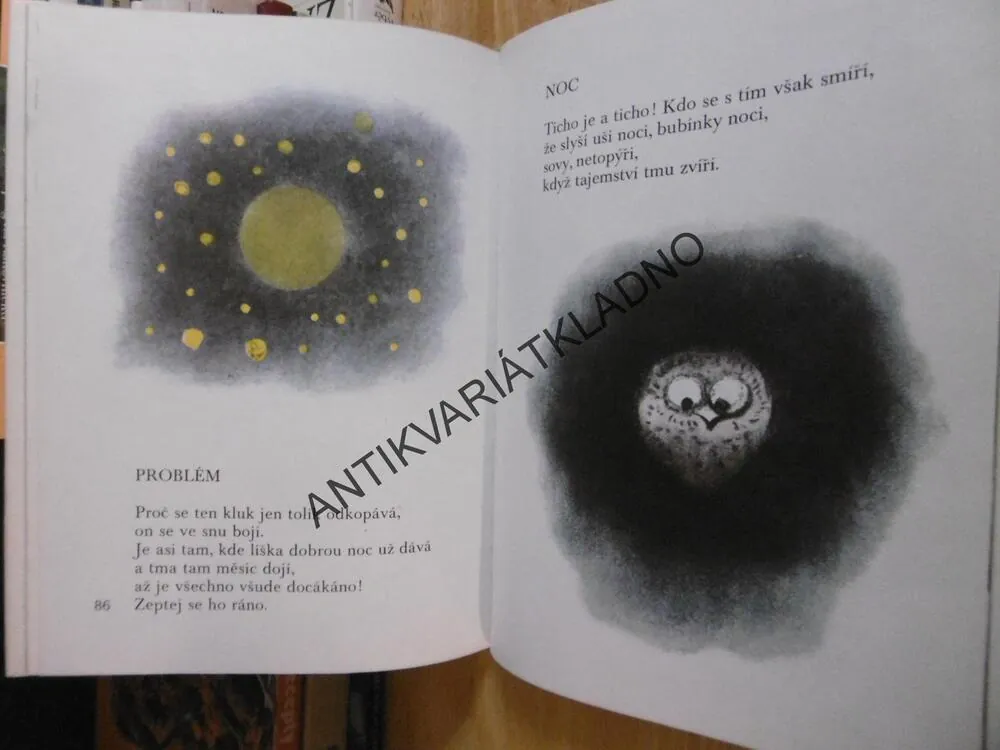 PŘED USNUTÍM, FRANTIŠEK HALAS, OTA JANEČEK, **an