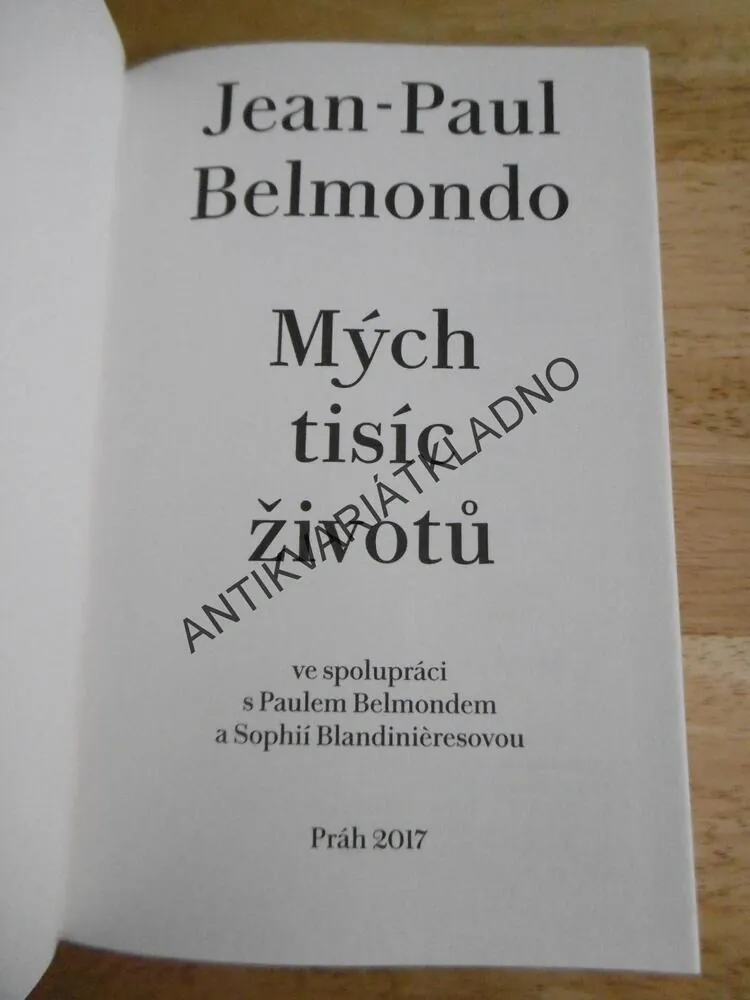 MÝCH TISÍC ŽIVOTŮ, JEAN PAUL BELMONDO, HEREC, FILM, **an