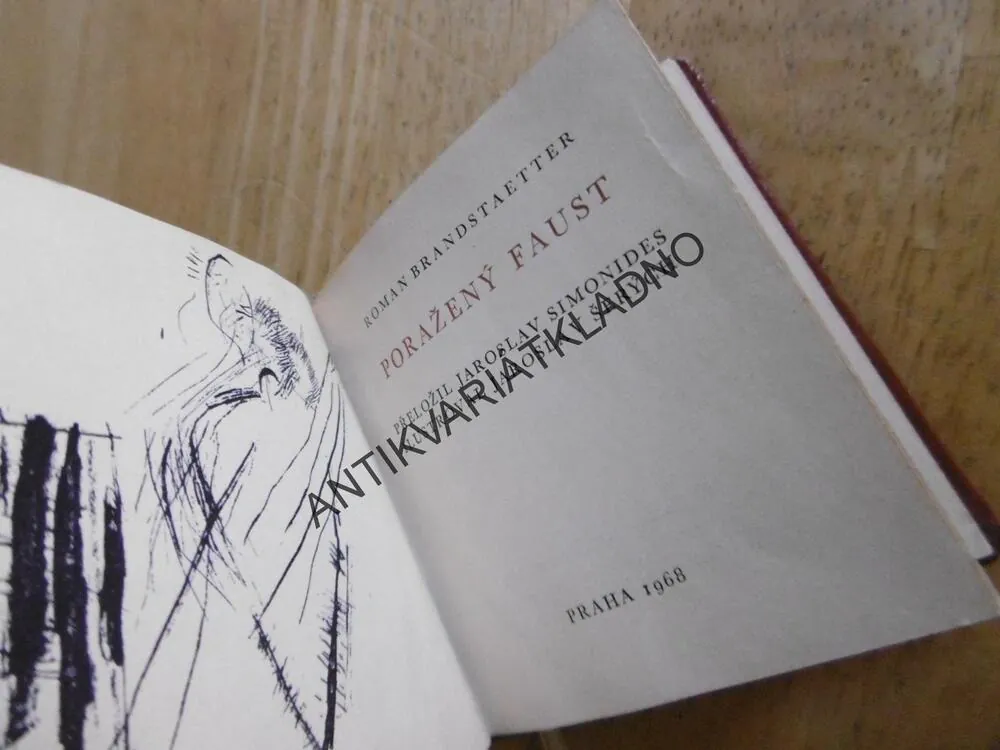 PORAŽENÝ FAUST, ROMAN BRANDSTAETTER, MINI POEZIE