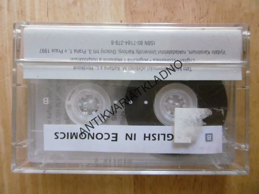 ANGLIČTINA V EKONOMII A HOSPODÁŘSTVÍ, MC KAZETA