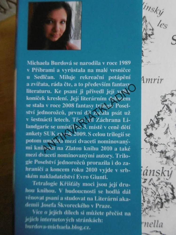 KŘIŠŤÁLY MOCI, ZRADA TEMNÉHO ELFA, MICHAELA BURDOVÁ, **an