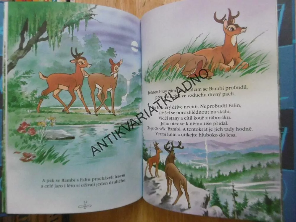 BAMBI, WALT DISNEY, BEZ CD, **an