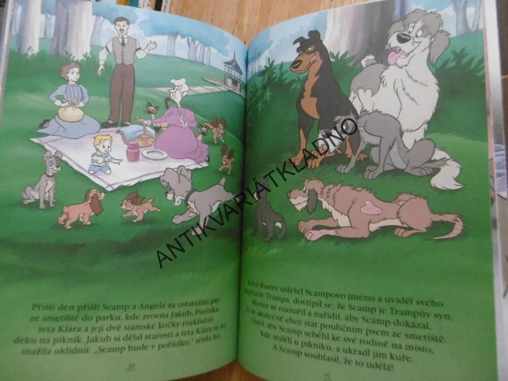 LADY A TRAMP, WALT DISNEY, BEZ CD, **an