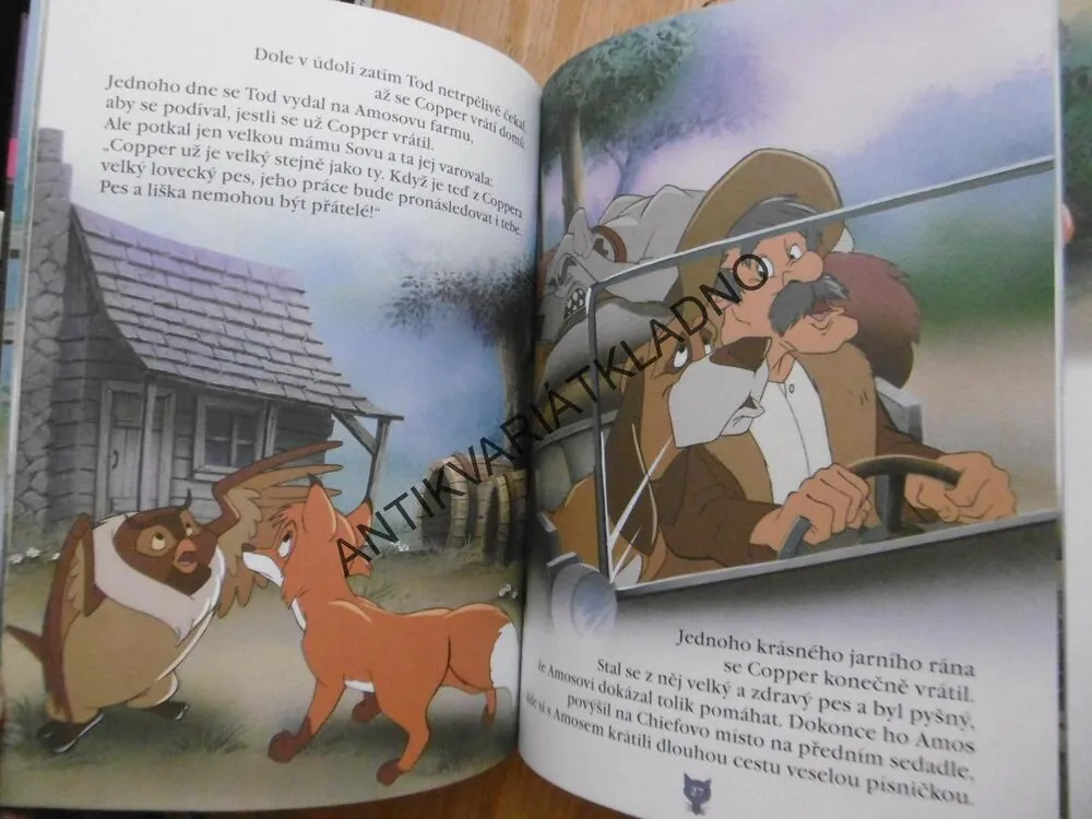 LIŠKA A PES, WALT DISNEY, BEZ CD, **an