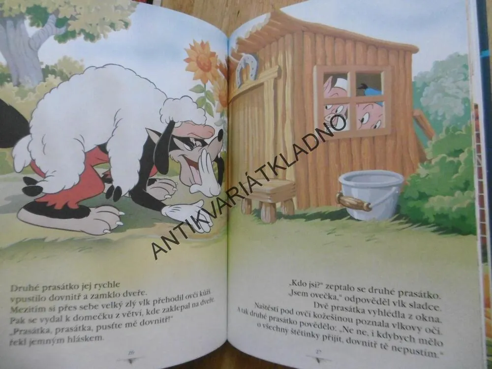 O TŘECH PRASÁTKÁCH, WALT DISNEY, BEZ CD, **an