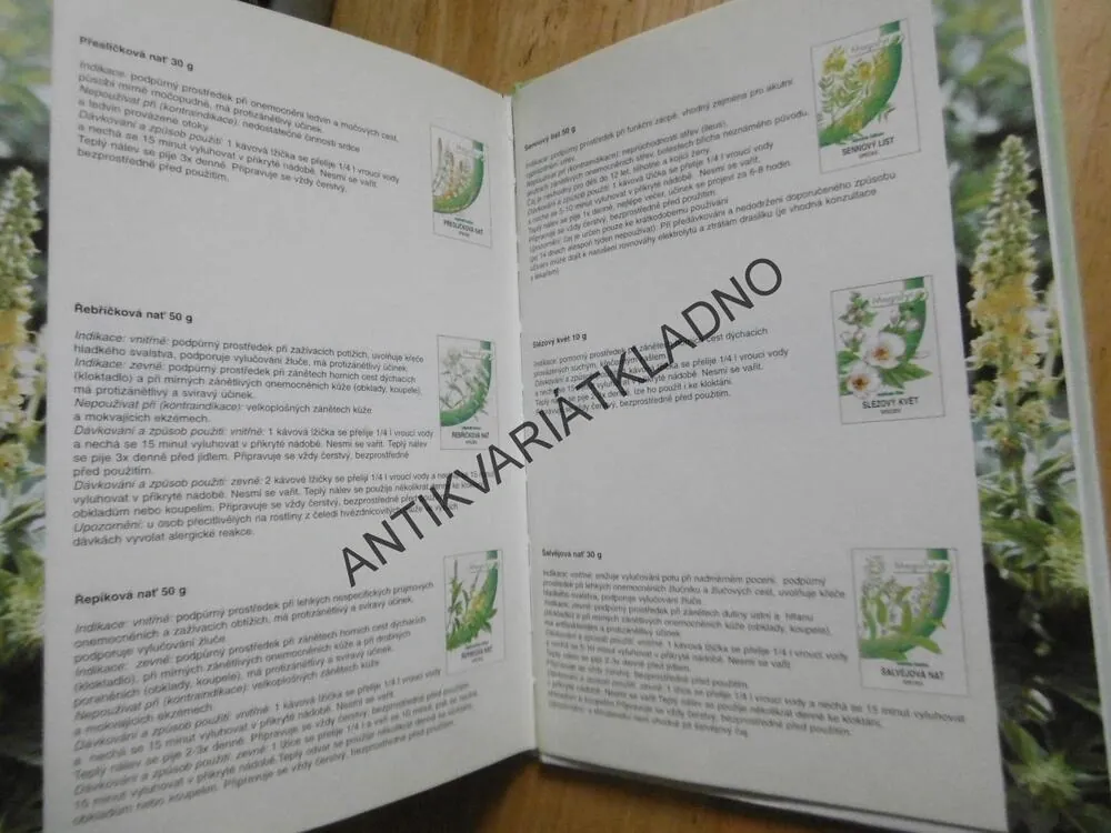 LÉČIVÉ ROSTLINY A ČAJOVÉ SMĚSI, VRATISLAV ŠUK, **an