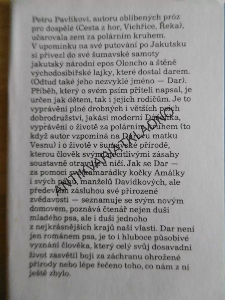 DAR, PETR PAVLÍK, **an