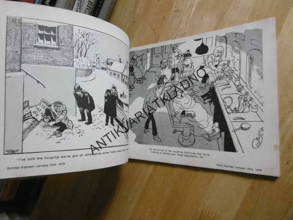 GILES, ANGLICKY, 1979, VTIPY, HUMOR, **an