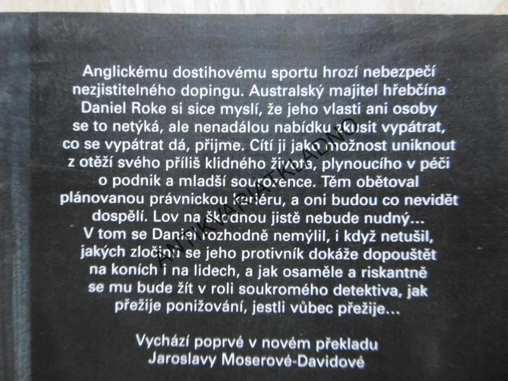 OHEŇ A BIČ, DICK FRANCIS, **an