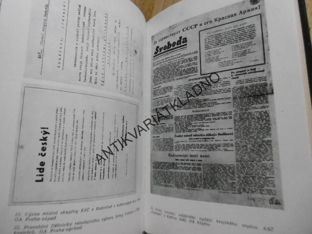 KVĚTEN 1945 VE STŘEDNÍCH ČECHÁCH, **an