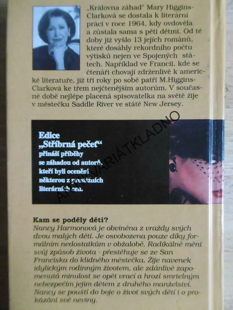 KAM SE PODĚLY DĚTI?, MARY HIGGINS-CLARK, **an