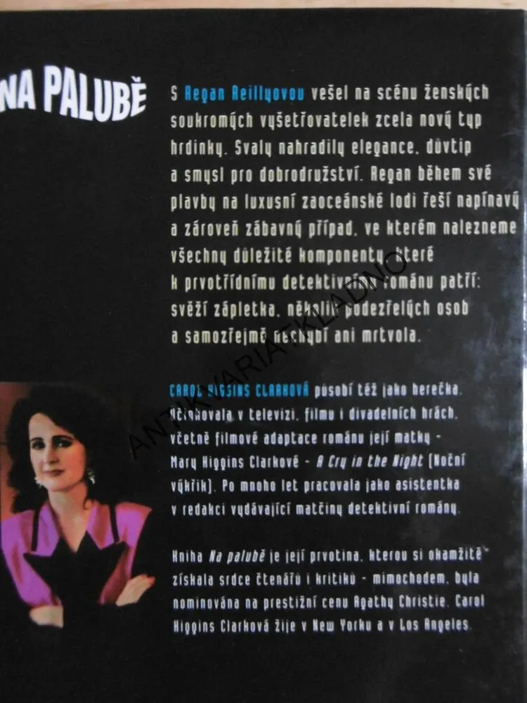 NA PALUBĚ, CAROL HIGGINS CLARKOVÁ, **an