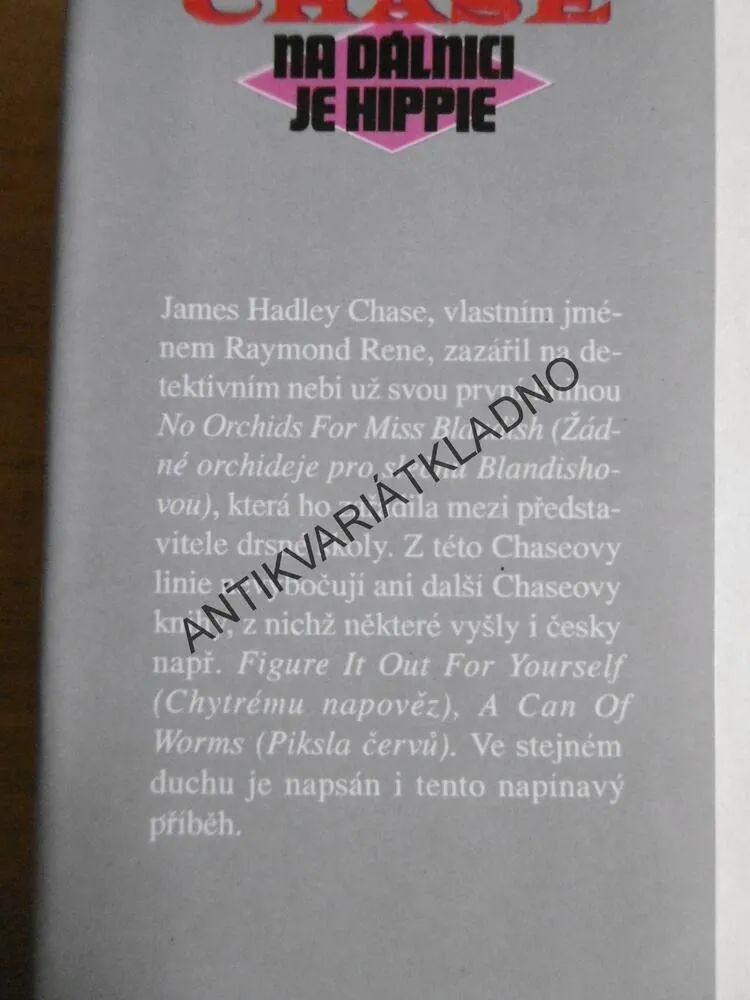NA DÁLNICI JE HIPPIE, JAMES HADLEY CHASE, **an
