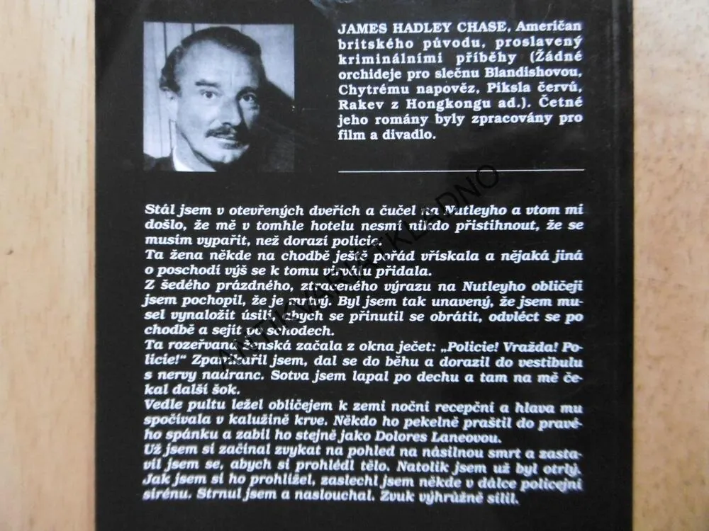 PAST, JAMES HADLEY CHASE, **an