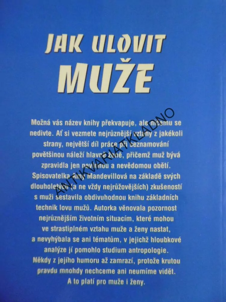 JAK ULOVIT MUŽE, AMY MANDEVILLOVÁ, **an