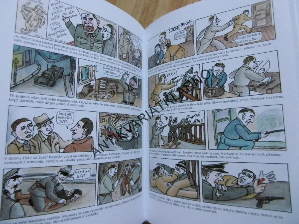 OBRÁZKY Z ČESKÝCH DĚJIN, ČERNÝ,VEIS,ŠALOMOUNOVÁ, KOMIKS,HISTORIE