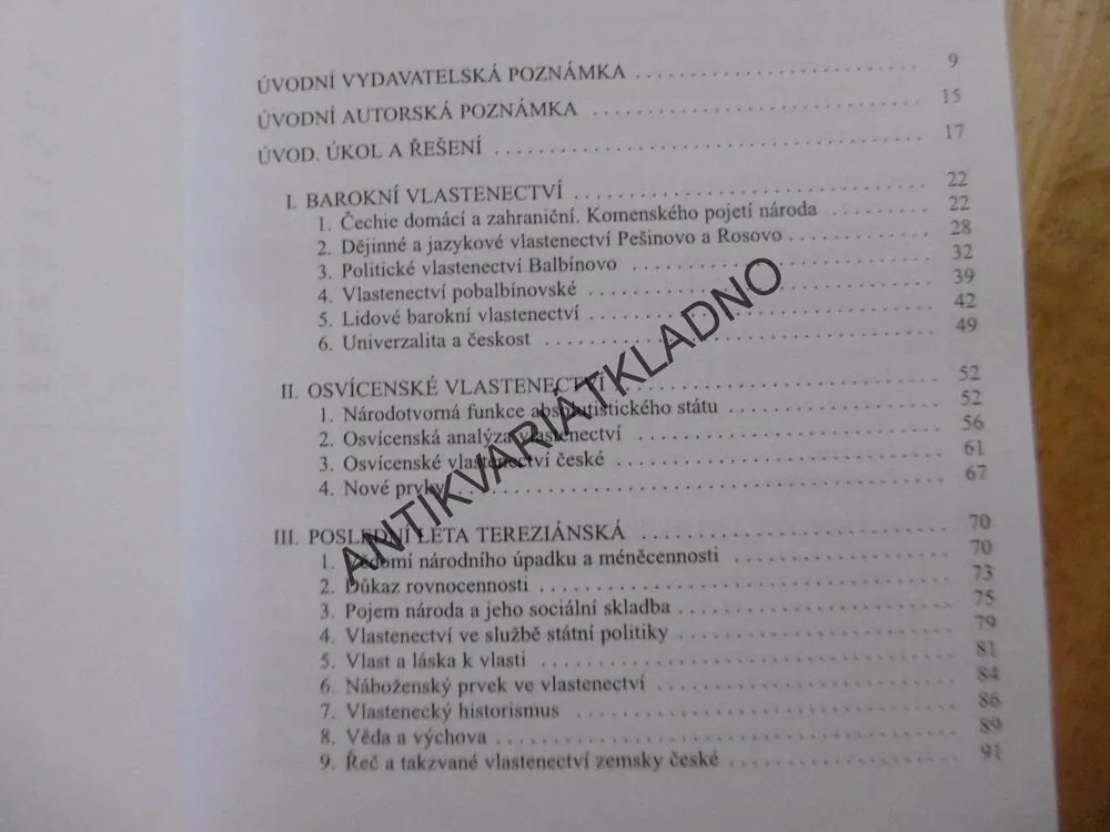 OBROZENSKÉ VLASTENECTVÍ A NACIONALISMUS, FRANTIŠEK KUTNAR, **an