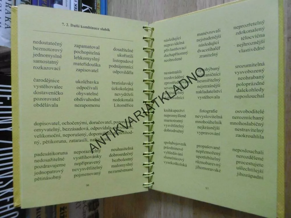 ČTENÁŘSKÉ TABULKY, JOSEF NOVÁK, **an