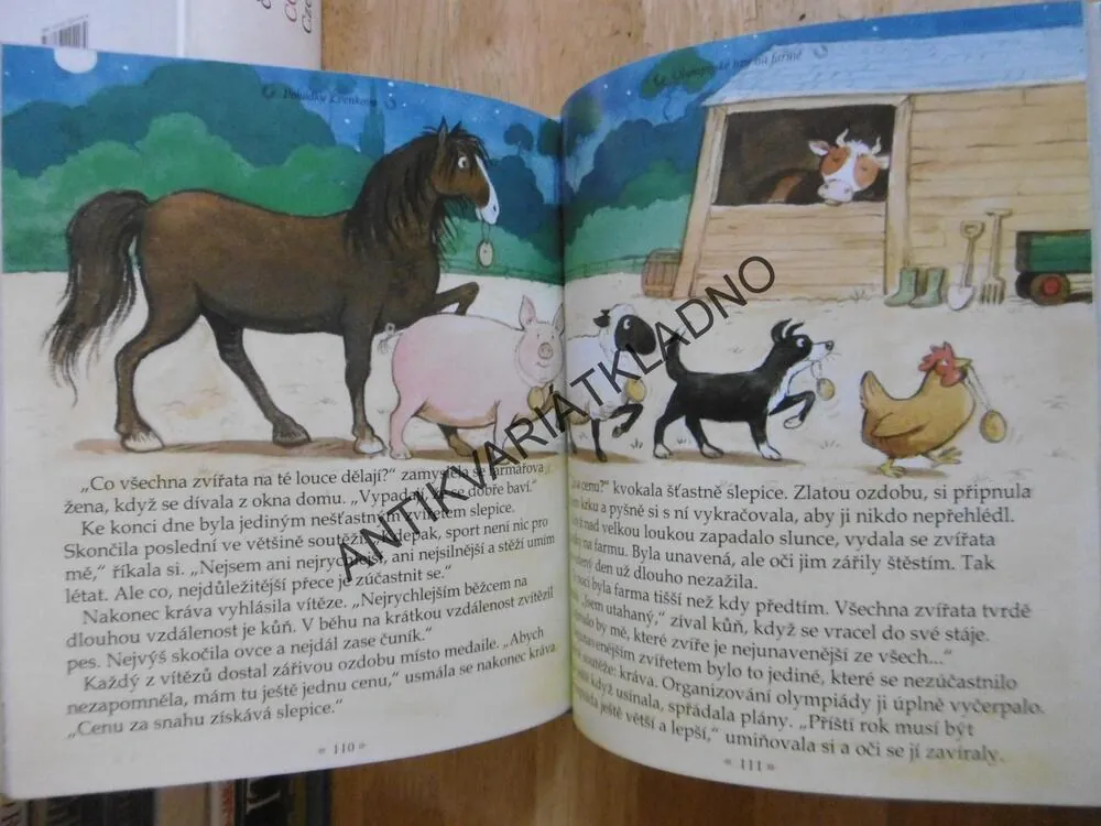 POHÁDKY Z VENKOVA, MOJE PRVNÍ ČTENÍ S VELKÝMI PÍSMENY, **an