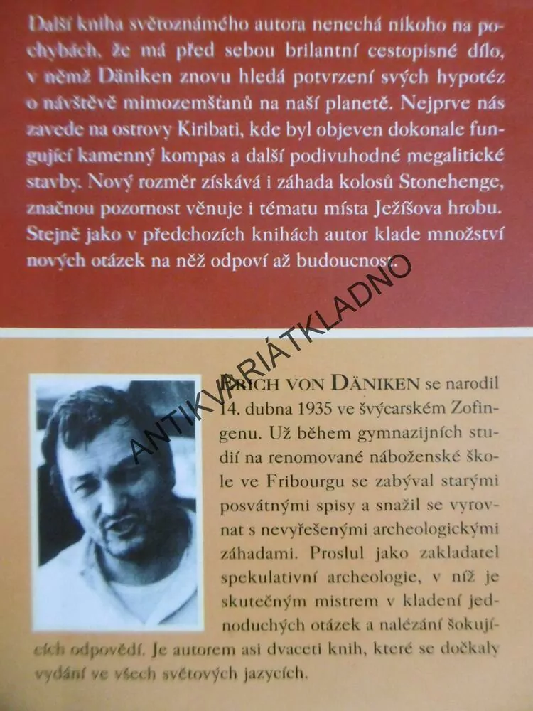 CESTA NA KIRIBATI, ERICH VON DÄNIKEN, **an