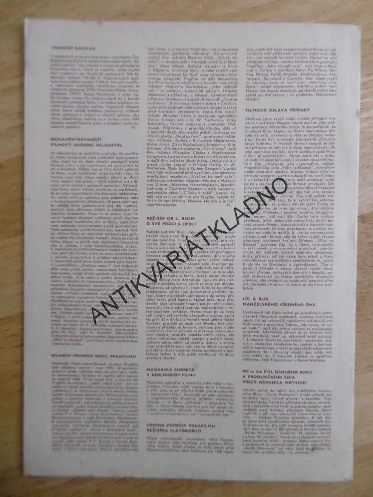 KINOREVUE, Č.12, 1944